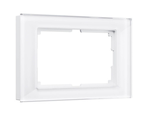 Основное фото Рамка для двойной розетки Werkel Favorit белый W0081101 4690389160219: Купить в Интернет магазин освещения GCSVET.RU