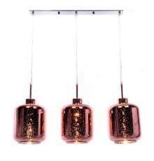 Светильник подвесной Lumina Deco Alacosmo LDP 6811-3 PR R.GD