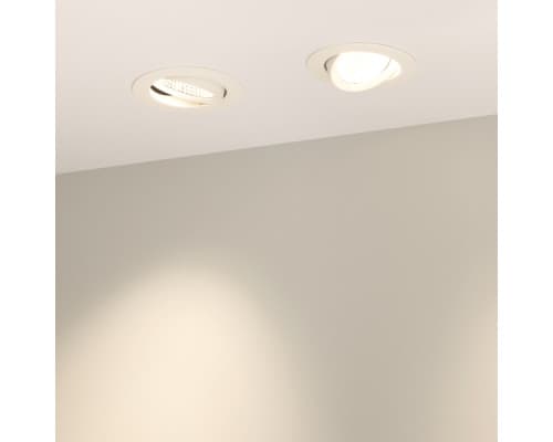 Дополнительное фото Светильник встраиваемый Arlight LTD-Polar-Turn-R90-7W Warm3000 032310: Купить в Интернет магазин освещения GCSVET.RU
