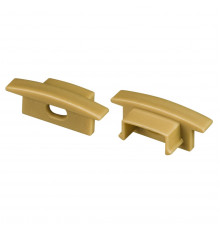 Заглушка Arlight LINE-2308-F GOLD с отверстием 039999