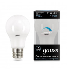 Светодиодная лампа для диммера Gauss E27 11W 4100K матовая 102502211-D