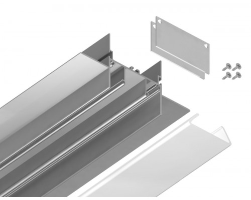 Дополнительное фото Алюминиевый профиль Ambrella Light Alum Profile GP4000AL: Купить в Интернет магазин освещения GCSVET.RU