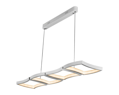 Дополнительное фото Светильник подвесной LED iLedex Roomy 8196-4L-D-T WH: Купить в Интернет магазин освещения GCSVET.RU