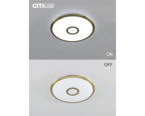 Дополнительное фото Люстра потолочная Citilux Старлайт Смарт CL703A43G: Купить в Интернет магазин освещения GCSVET.RU