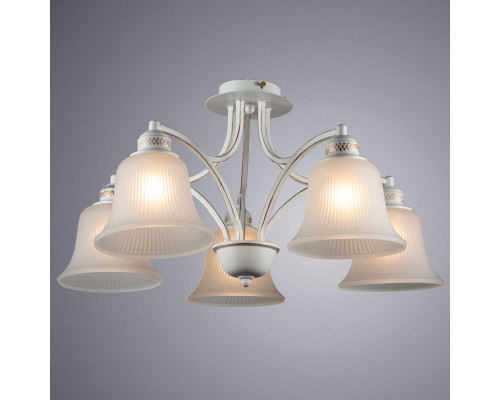 Дополнительное фото Люстра потолочная ARTE Lamp A2713PL-5WG: Купить в Интернет магазин освещения GCSVET.RU