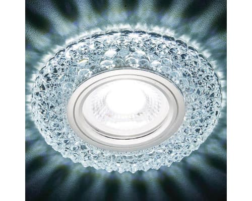 Дополнительное фото Светильник встраиваемый LED Ambrella Light Led S291 BL/WH: Купить в Интернет магазин освещения GCSVET.RU
