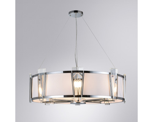 Дополнительное фото Люстра подвесная Arte Lamp Grato A4079LM-8CC: Купить в Интернет магазин освещения GCSVET.RU