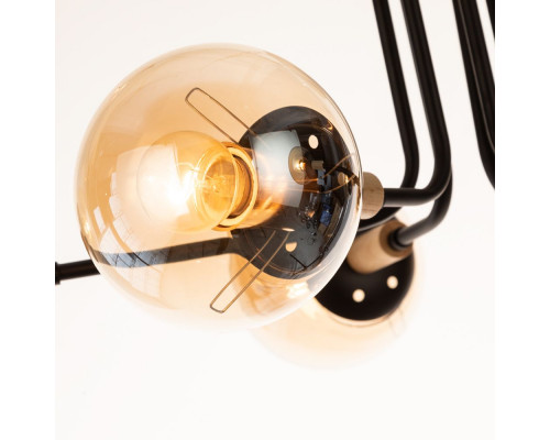 Дополнительное фото Люстра потолочная Arte Lamp Oxford A2716PL-6BK: Купить в Интернет магазин освещения GCSVET.RU