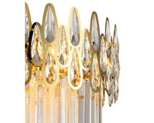 Дополнительное фото Люстра подвесная Natali Kovaltseva NAVIS 76019/8C GOLD: Купить в Интернет магазин освещения GCSVET.RU