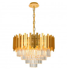 Люстра подвесная Natali Kovaltseva VERTIGO 81440/8C GOLD