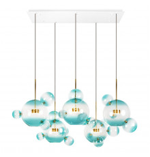 Люстра подвесная Loft IT Bolle 2027-S5 Blue