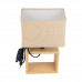 Дополнительное фото Лампа настольная Uniel UML-B401 E27 LIGHT GREY/WOOD UL-00010956: Купить в Интернет магазин освещения GCSVET.RU
