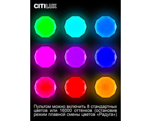 Дополнительное фото Люстра потолочная Citilux Астрон CL733330G: Купить в Интернет магазин освещения GCSVET.RU