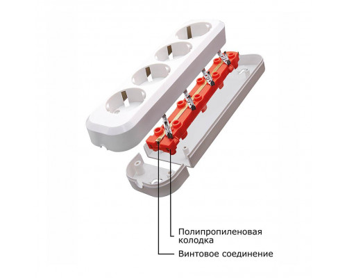 Дополнительное фото Колодка Feron Stekker 4гн с/з PST1641020 39012: Купить в Интернет магазин освещения GCSVET.RU