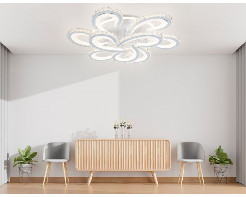 Дополнительное фото Люстра потолочная Ambrella Light Acrylica Ice FA1704: Купить в Интернет магазин освещения GCSVET.RU