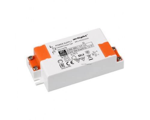 Основное фото Сетевой адаптер Arlight ARJ-KE52350A (18W, 350mA, PFC) 021476: Купить в Интернет магазин освещения GCSVET.RU