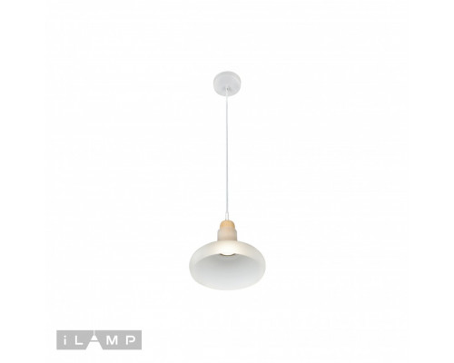 Дополнительное фото Светильник подвесной iLamp Puro AP9006-1C WH: Купить в Интернет магазин освещения GCSVET.RU