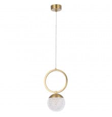 Светильник подвесной Crystal Lux CAROLINA SP1 V1 BRASS