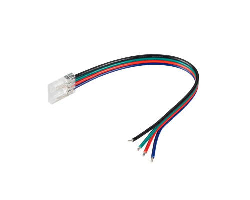 Основное фото Коннектор Arlight COB-RGB-10mm-4pin-STW-L150 042064: Купить в Интернет магазин освещения GCSVET.RU
