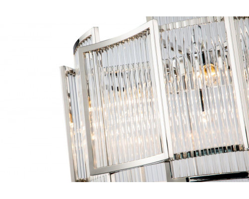 Дополнительное фото Люстра подвесная iLamp Tribeca MD0276-6C Nickel: Купить в Интернет магазин освещения GCSVET.RU
