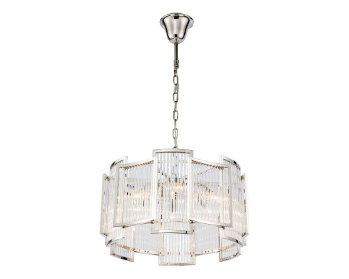Дополнительное фото Люстра подвесная iLamp Tribeca MD0276-6C Nickel: Купить в Интернет магазин освещения GCSVET.RU