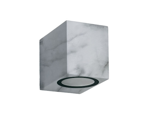 Основное фото Светильник настенный для улицы Uniel UUL-P41A 6W/GU10 IP65 MARBLE UL-00011361: Купить в Интернет магазин освещения GCSVET.RU