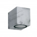 Основное фото Светильник настенный для улицы Uniel UUL-P41A 6W/GU10 IP65 MARBLE UL-00011361: Купить в Интернет магазин освещения GCSVET.RU