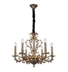 Люстра подвесная Lucia Tucci Firenze 1780.6 Antique Gold
