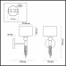Дополнительное фото Настенный светильник LUMION 4516/1W: Купить в Интернет магазин освещения GCSVET.RU