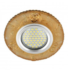 Светильник встраиваемый Fametto Luciole DLS-L150 Gu5.3 Glassy/Yellow
