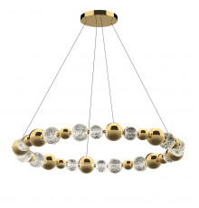 Светильник подвесной DeLight Collection Elliot Diamante MD21001002-1F gold