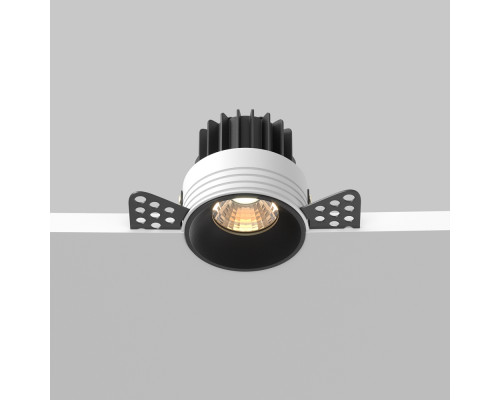 Дополнительное фото Светильник встраиваемый Maytoni Technical Downlight Round DL058-7W3K-TRS-B: Купить в Интернет магазин освещения GCSVET.RU