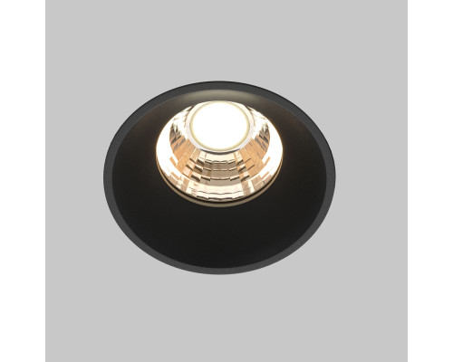 Дополнительное фото Светильник встраиваемый Maytoni Technical Downlight Round DL058-7W3K-TRS-B: Купить в Интернет магазин освещения GCSVET.RU