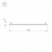 Дополнительное фото Экран Arlight TOP-LINIA140-С-2000 ANOD 016985: Купить в Интернет магазин освещения GCSVET.RU