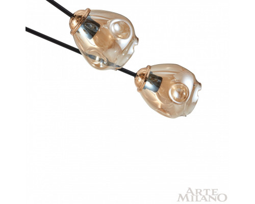 Дополнительное фото Люстра потолочная Arte Milano Amalfi 252588/8 Br: Купить в Интернет магазин освещения GCSVET.RU