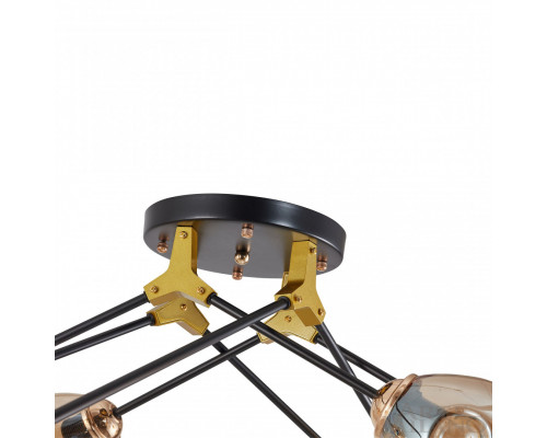 Дополнительное фото Люстра потолочная Arte Milano Amalfi 252588/8 Br: Купить в Интернет магазин освещения GCSVET.RU