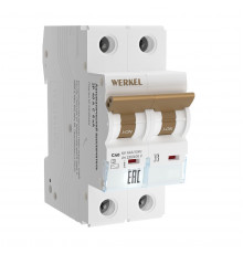 Автоматический выключатель 2P 40 A C 6 кА Werkel W902P406 4690389192852 a062545