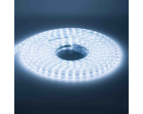 Основное фото Лента светодиодная (комплект) Apeyron 220В 4,8Вт/м smd3528/2835 60д/м IP65 300Лм/м 5м 6000К (сетевой шнур, заглушка, крепежи)  10-04: Купить в Интернет магазин освещения GCSVET.RU