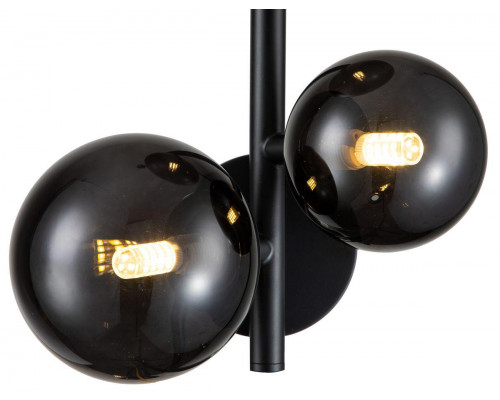 Дополнительное фото Настенный светильник Indigo Molecola 11018/3W Black V000198: Купить в Интернет магазин освещения GCSVET.RU