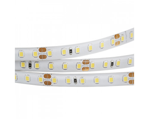 Основное фото Светодиодная лента (влагозащищенная) Arlight 9,6W/m 120LED/m 2835SMD белый 5M 014678(2): Купить в Интернет магазин освещения GCSVET.RU