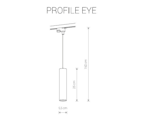 Дополнительное фото Светильник трековый Nowodvorski Profile Eye 9337: Купить в Интернет магазин освещения GCSVET.RU