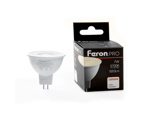 Дополнительное фото Светодиодная лампочка Feron LB-1607 38185: Купить в Интернет магазин освещения GCSVET.RU