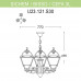 Дополнительное фото Подвес уличный Fumagalli Sichem/Cefa 3L U23.120.S30.BXF1R: Купить в Интернет магазин освещения GCSVET.RU