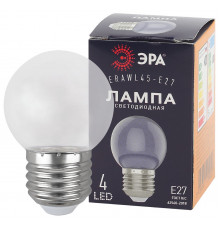 Светодиодная лампочка Эра ERAWL45-E27 Б0049572