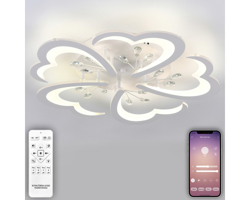 Основное фото Люстра потолочная Natali Kovaltseva Core LED LAMPS 81120/5C: Купить в Интернет магазин освещения GCSVET.RU