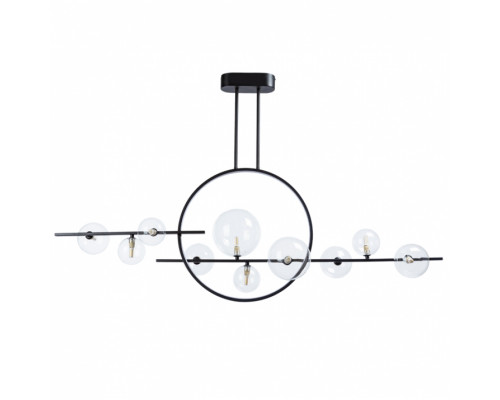 Основное фото Люстра потолочная Arte Lamp Saturn A7790SP-75BK: Купить в Интернет магазин освещения GCSVET.RU