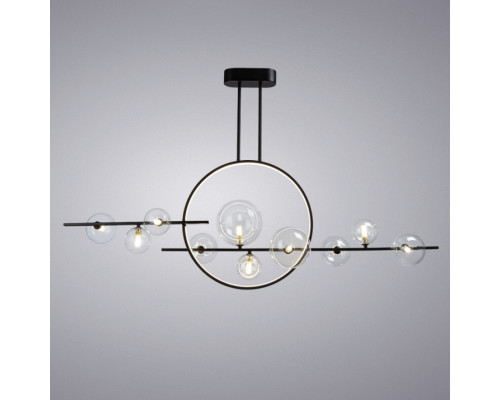 Дополнительное фото Люстра потолочная Arte Lamp Saturn A7790SP-75BK: Купить в Интернет магазин освещения GCSVET.RU