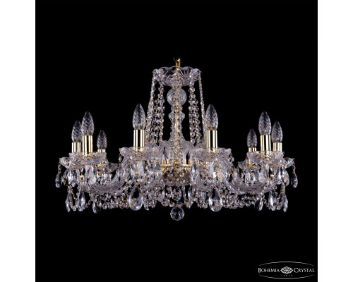 Основное фото Подвесная люстра Bohemia Ivele Crystal 1402/10/240 G: Купить в Интернет магазин освещения GCSVET.RU