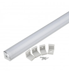 Профиль (UL-00005028) Uniel UFE-K06 Silver/Frozen 200 Polybag