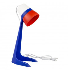 Лампа настольная Uniel ULO-K22 D/E14/A WHITE/BLUE/RED